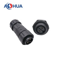 Aohua M20 PCB Male Female Waterproof Panel Type Connector 2 3 4 Pin